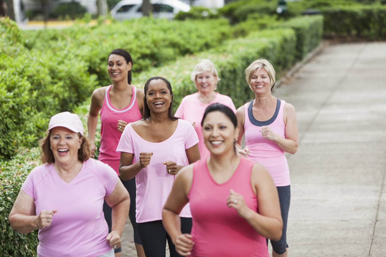 Breast cancer rally