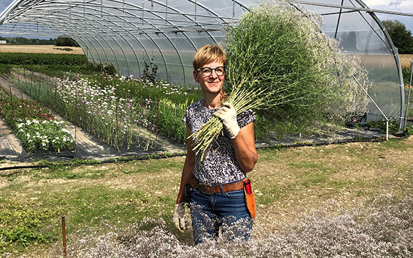 portrait principal isabelle chanclud ferme florale seine et marne